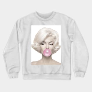 Girl Portrait Crewneck Sweatshirt